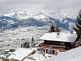 diese Alphütte bietet ein weites Panorama CNY01 bei Sion im Wallis