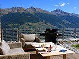 Valais vacation house situated on the hillside